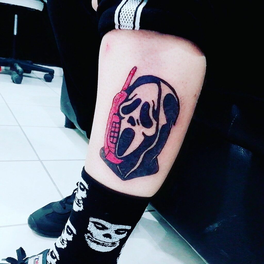 Ghostface Tattoos 30