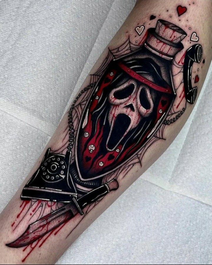 Ghostface Tattoos 79