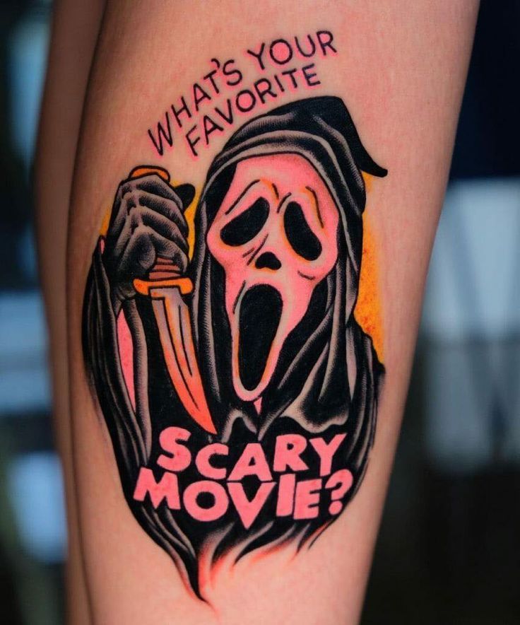 Ghostface Tattoos 82