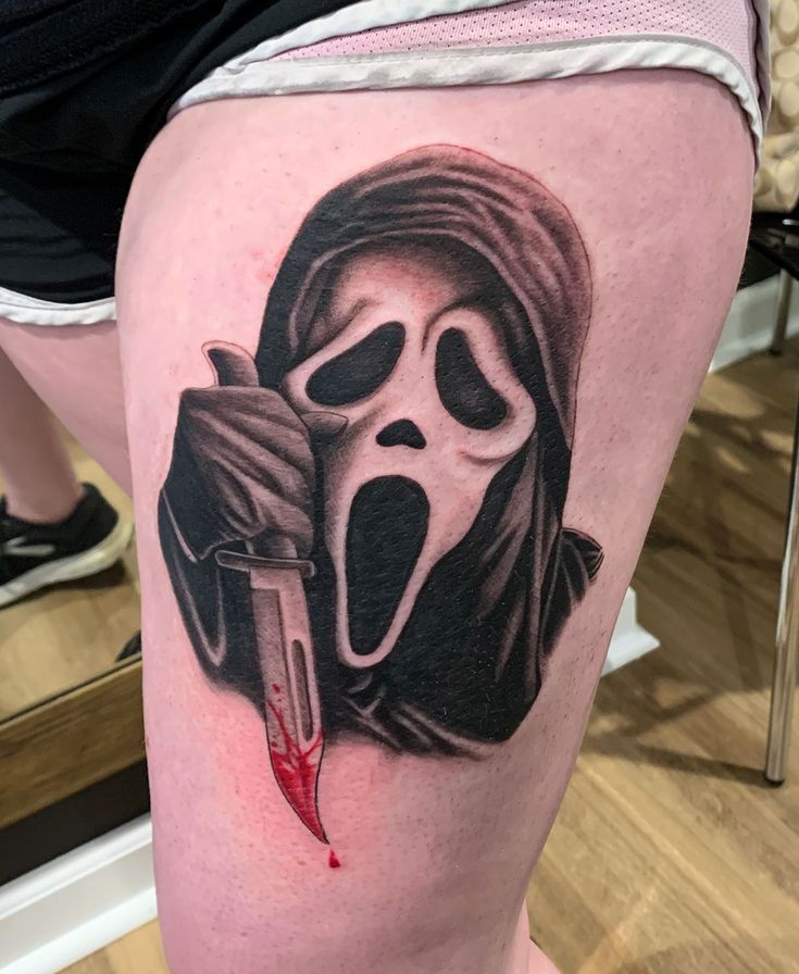 Ghostface Tattoos 84