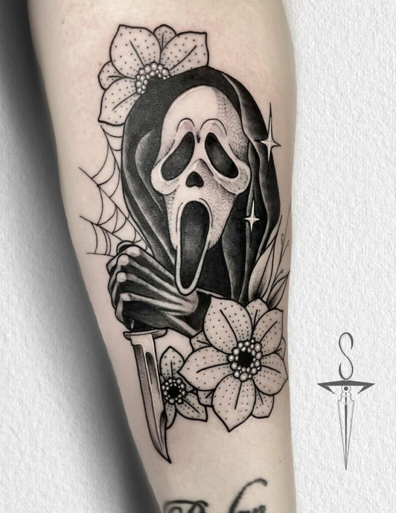 Ghostface Tattoos 91