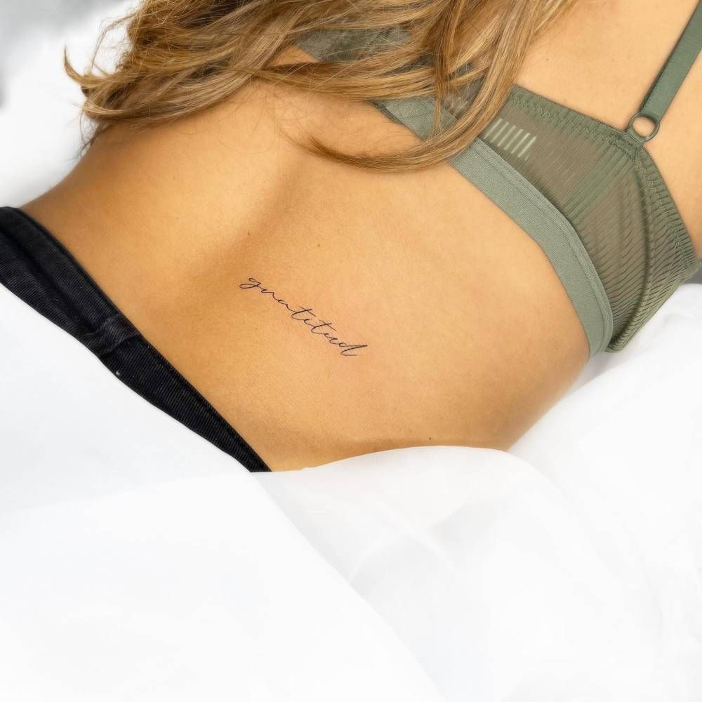 Gratitude Tattoos 100