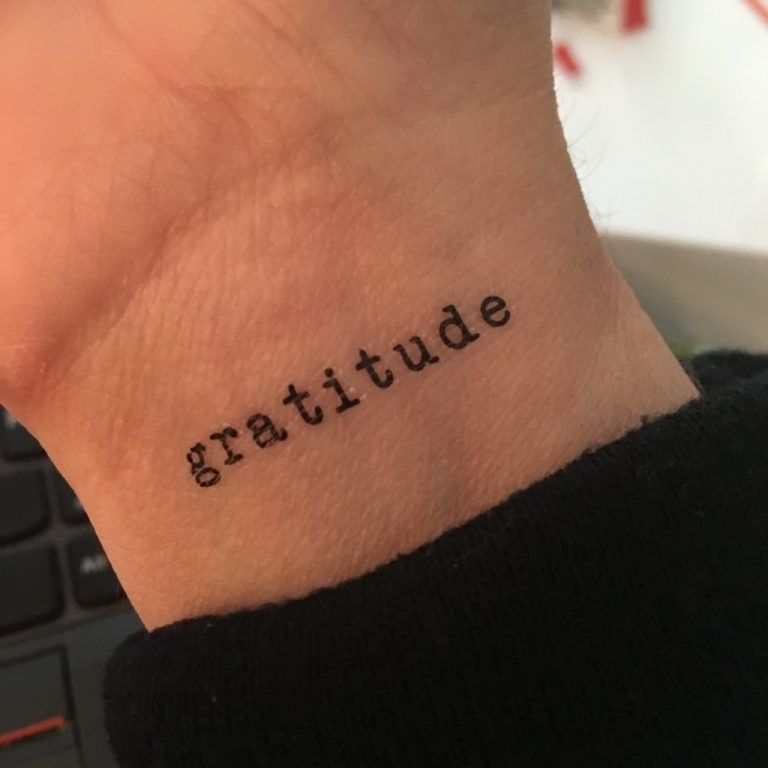 Gratitude Tattoos 174