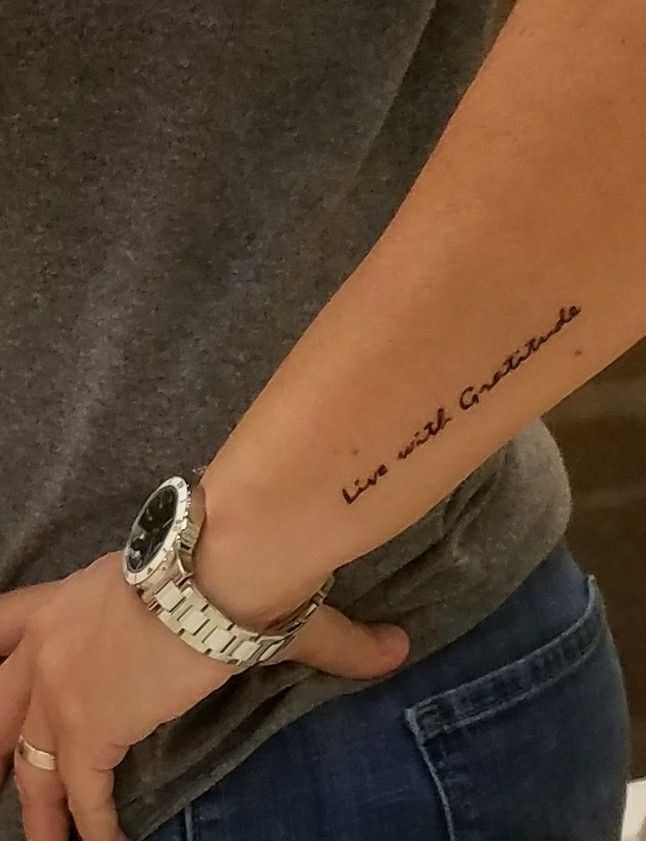 Gratitude Tattoos 77