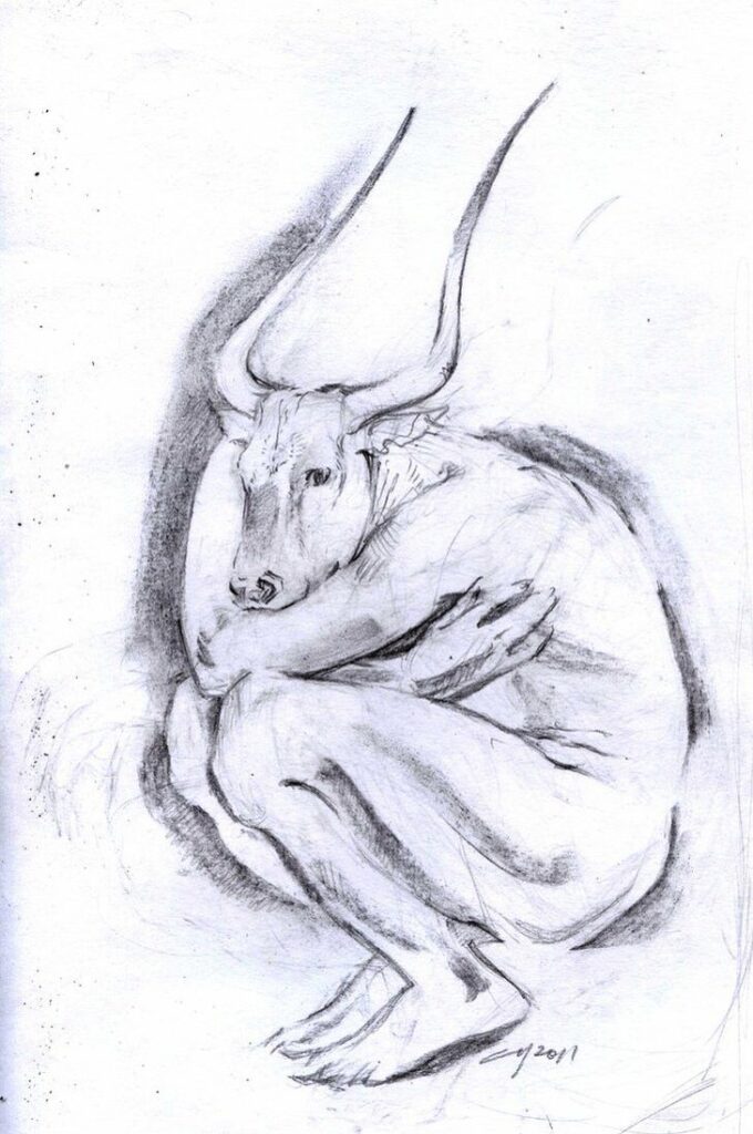Minotaur Tattoo 109