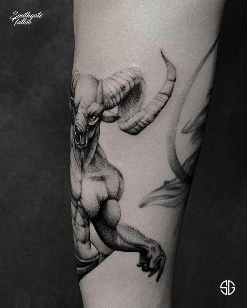 Minotaur Tattoo 111