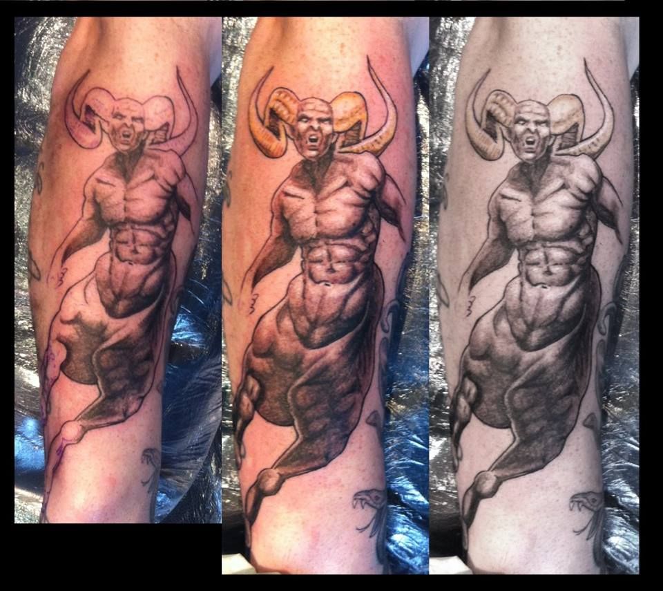 Minotaur Tattoo 118