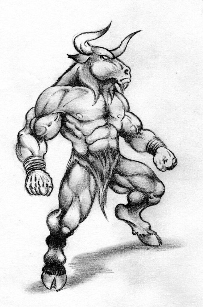 Minotaur Tattoo 13