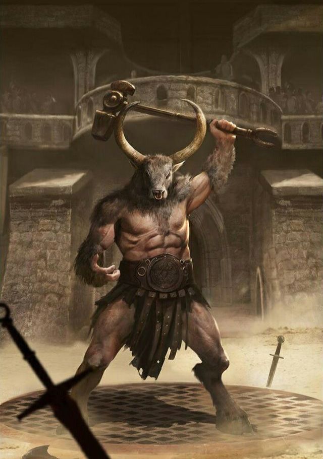 Minotaur Tattoo 151