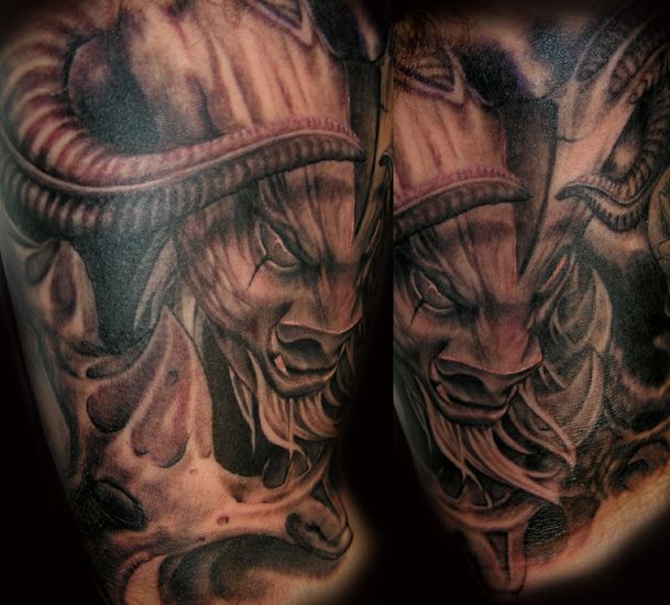 Minotaur Tattoo 153
