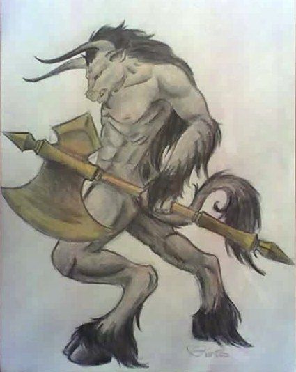 Minotaur Tattoo 16