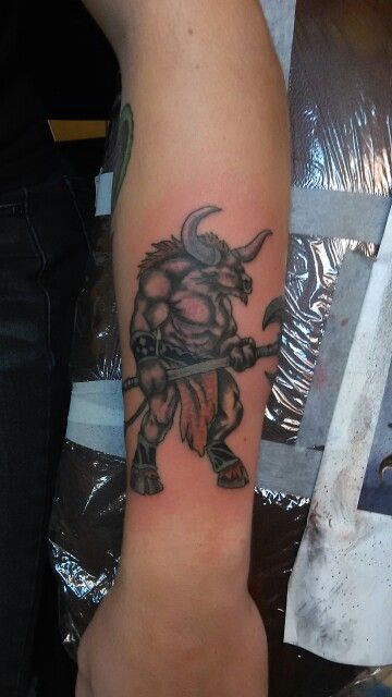 Minotaur Tattoo 164