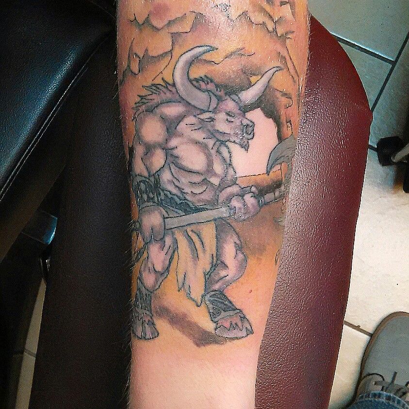 Minotaur Tattoo 172