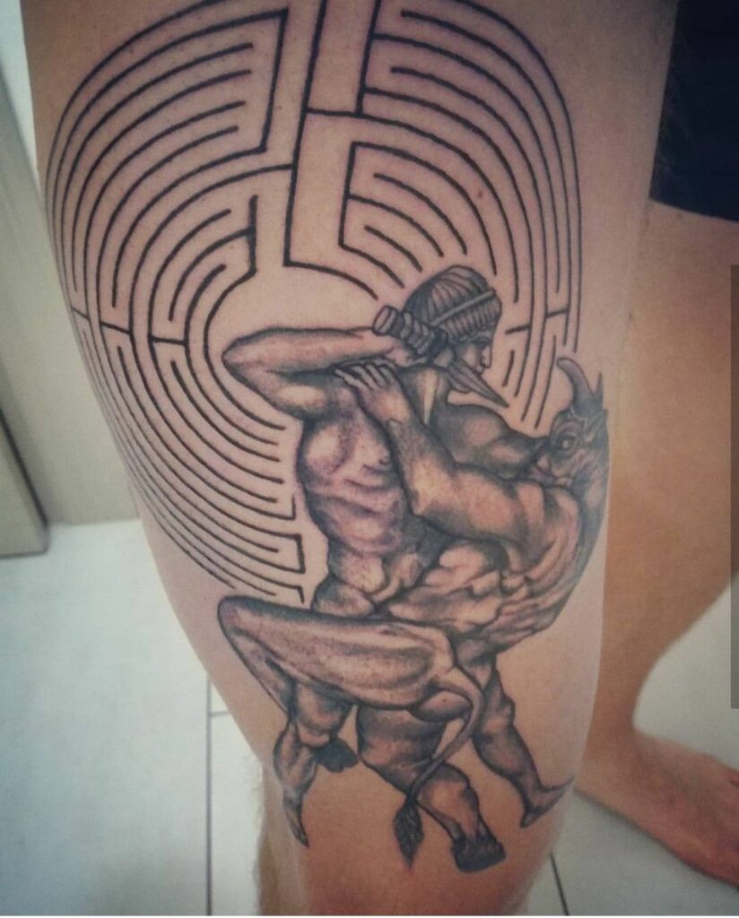 Minotaur Tattoo 36