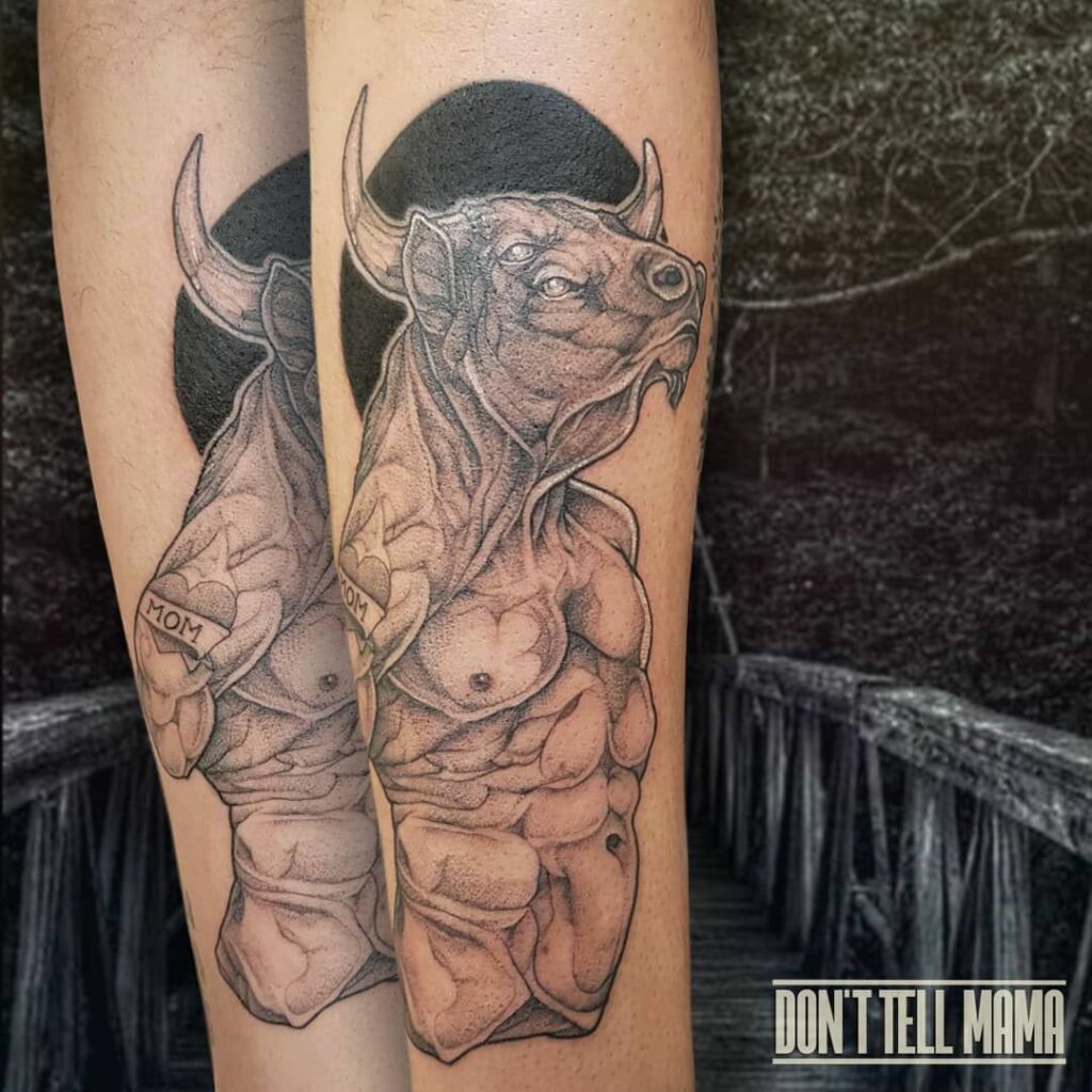 Minotaur Tattoo 39