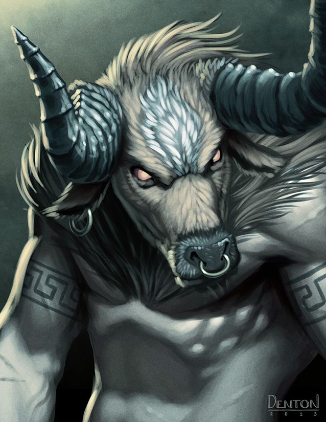 Minotaur Tattoo 42