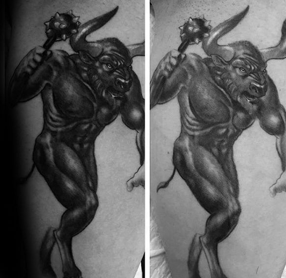 Minotaur Tattoo 54
