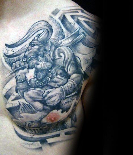 Minotaur Tattoo 56