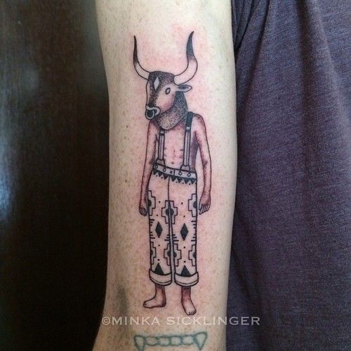 Minotaur Tattoo 58