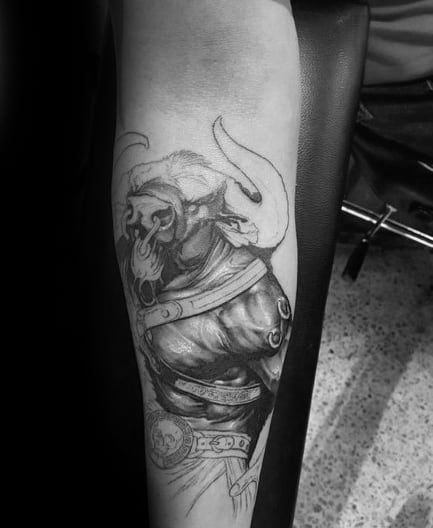 Minotaur Tattoo 66