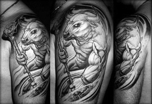 Minotaur Tattoo 68