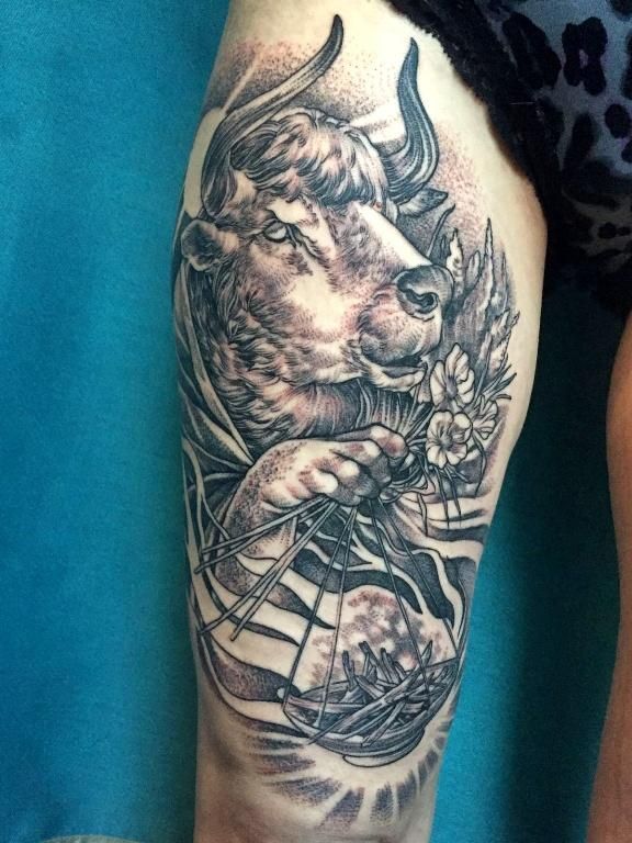 Minotaur Tattoo 76