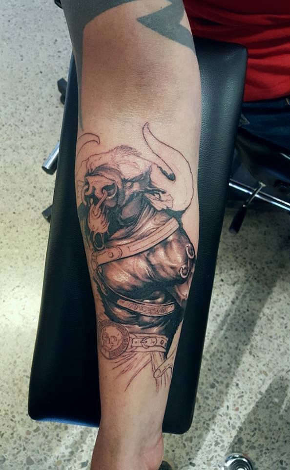 Minotaur Tattoo 79