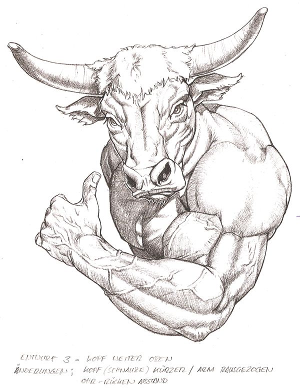 Minotaur Tattoo 8
