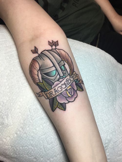Skyrim Tattoo 1