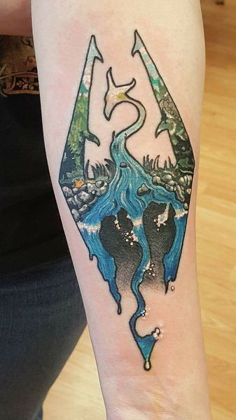 Skyrim Tattoo 11
