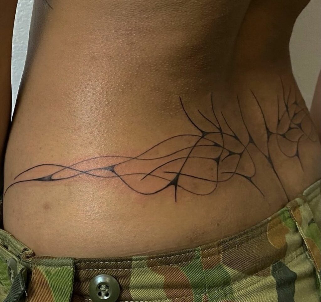 190+ Beautiful Waist Tattoos for Females (2024) - TattoosBoyGirl
