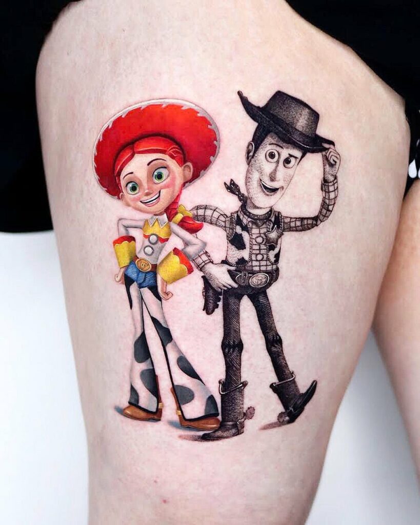 Tattooist Yeono Toy Story