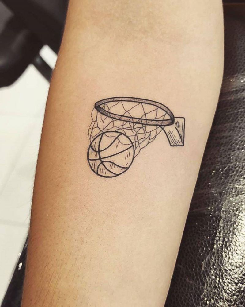 Basketball Tattoos 36