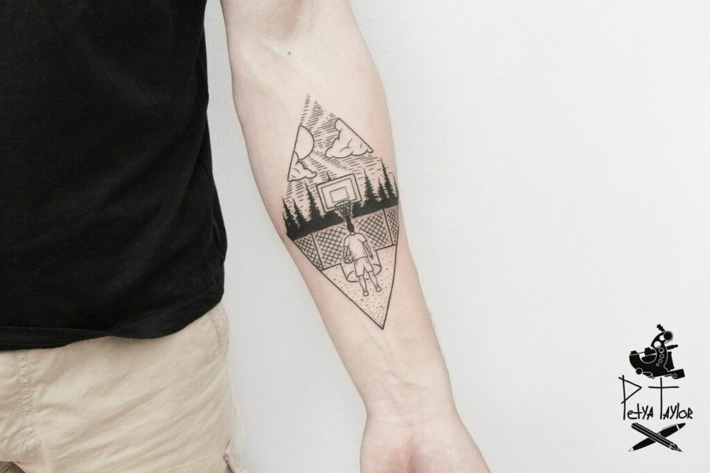 Basketball Tattoos 39