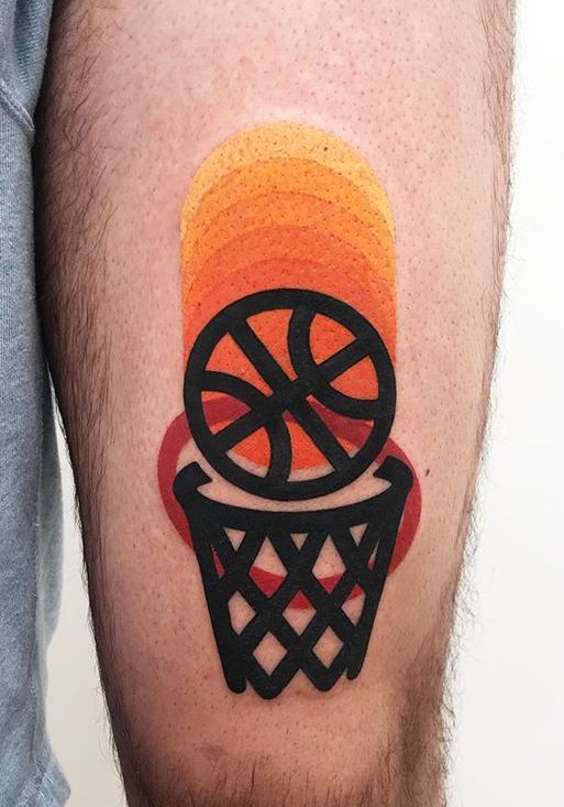 Basketball Tattoos 59