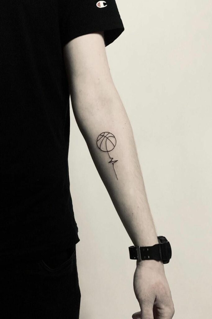 Basketball Tattoos 70