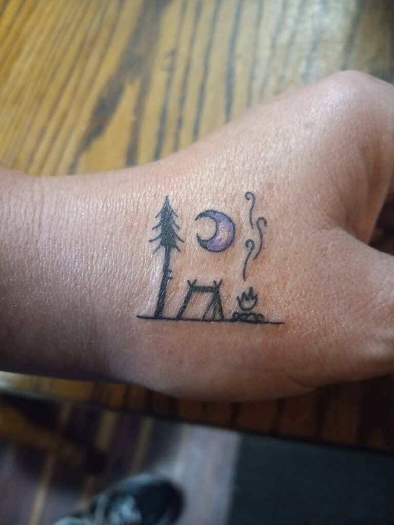 Camping Tattoos 117