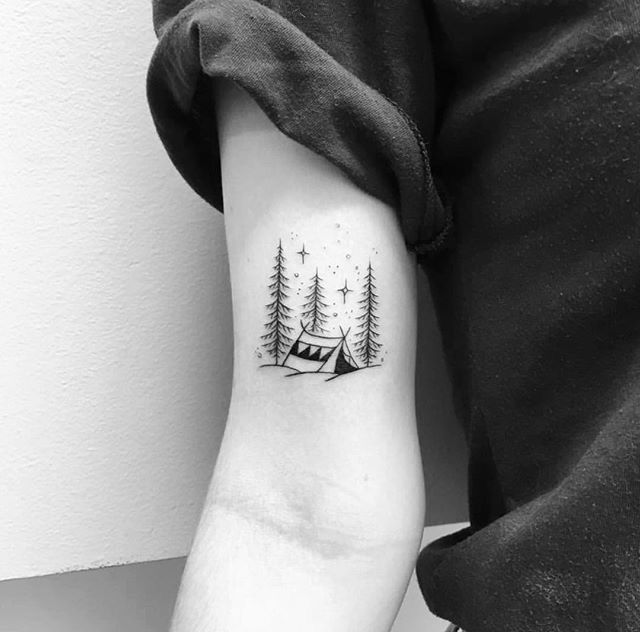 Camping Tattoos 134