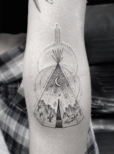 Camping Tattoos 143