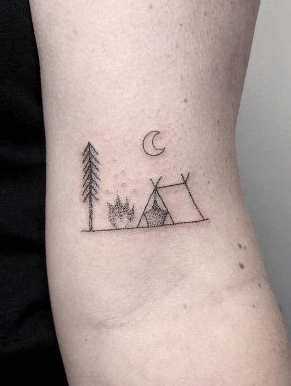 Camping Tattoos 159