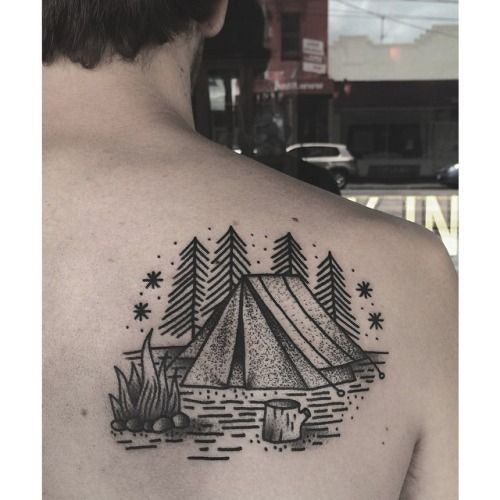 Camping Tattoos 161
