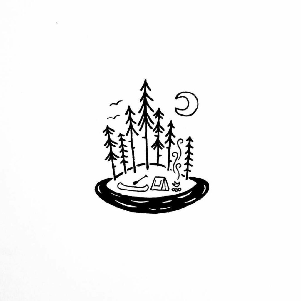 Camping Tattoos 162