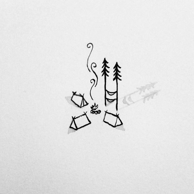 Camping Tattoos 164
