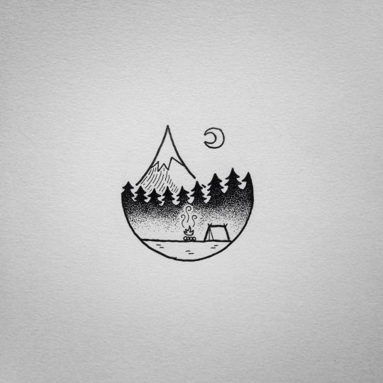 Camping Tattoos 166
