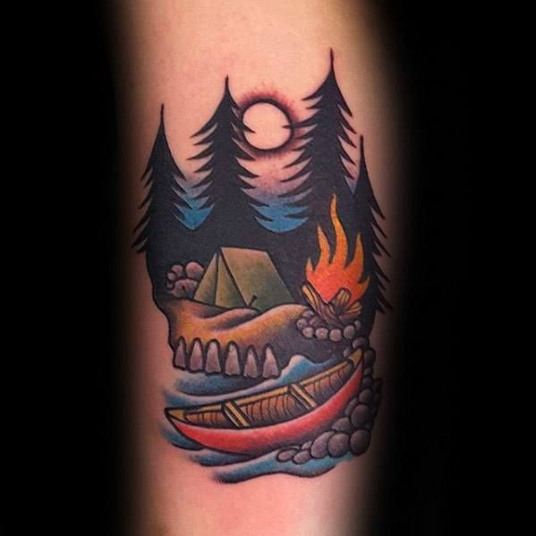 Camping Tattoos 169