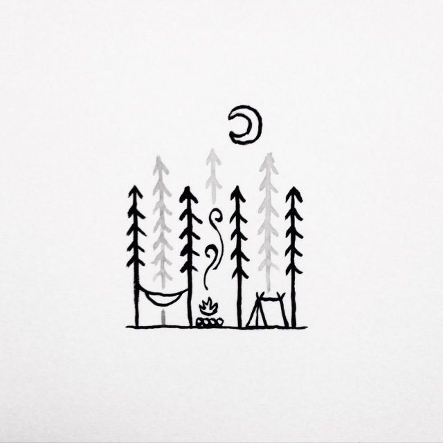Camping Tattoos 175