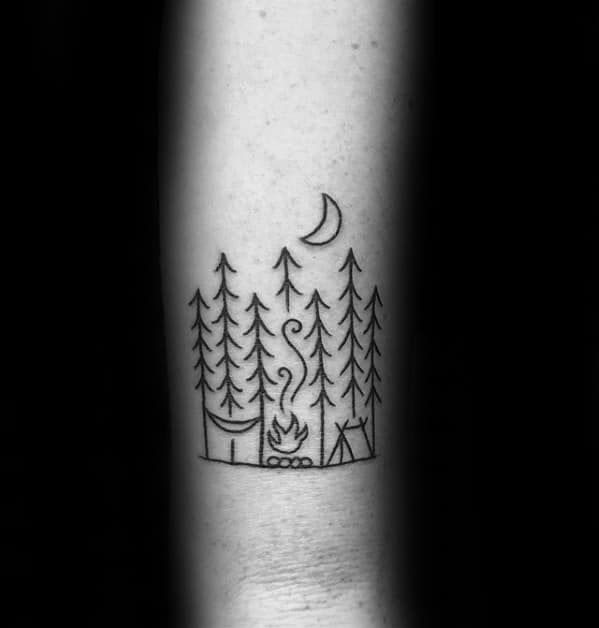 Camping Tattoos 186