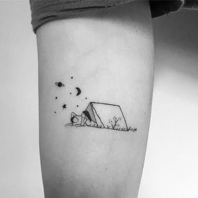 Camping Tattoos 192