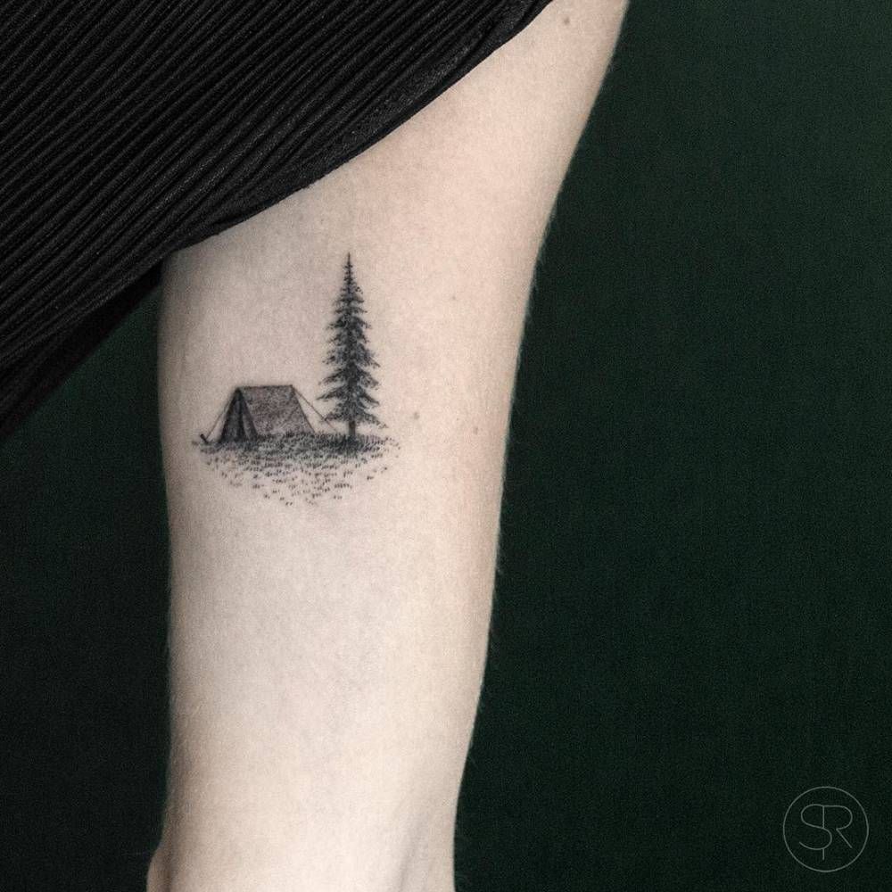 Camping Tattoos 39