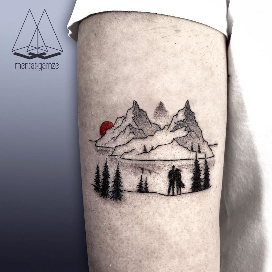 Camping Tattoos 56